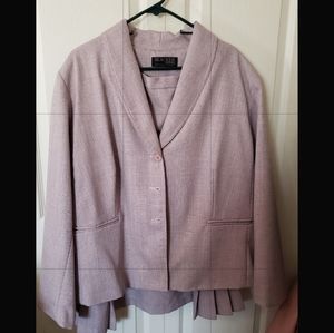 Lilac tweed suit-like new